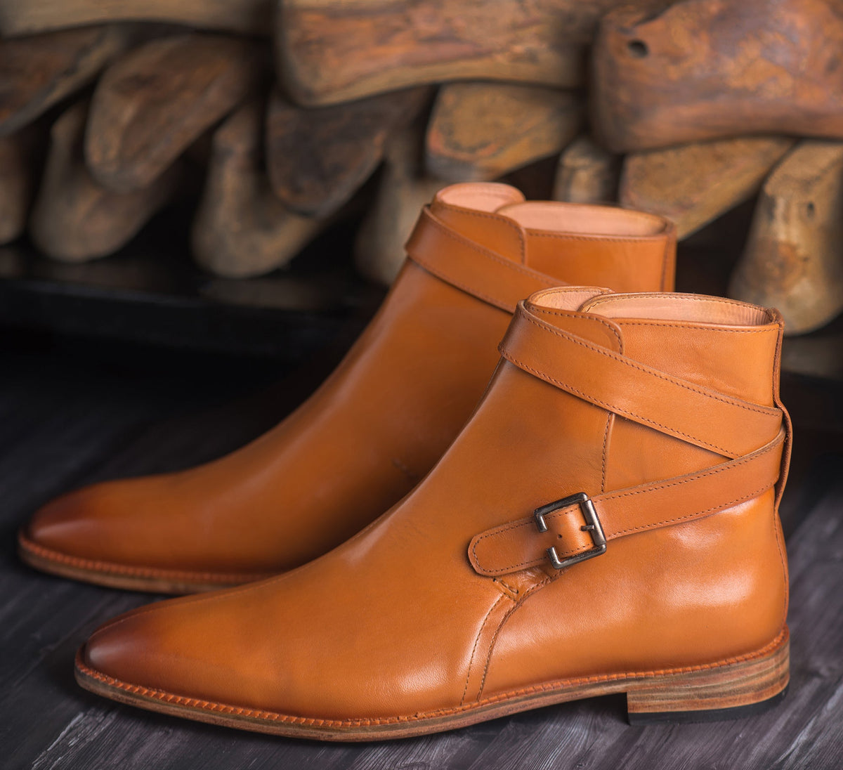 Tan jodhpur outlet boots