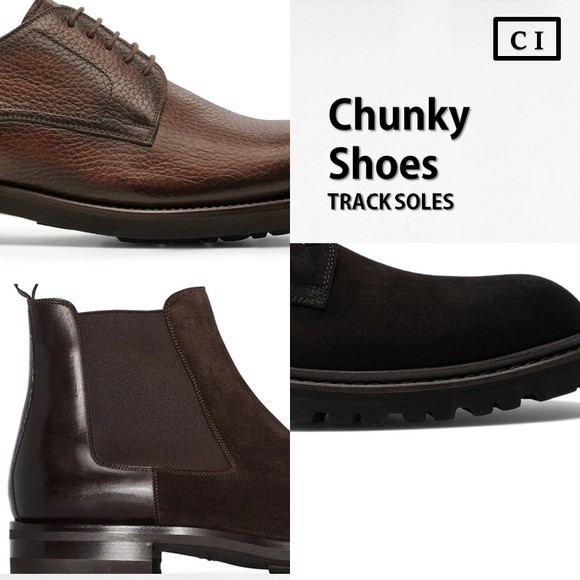 Chunky Shoes - Track Soles