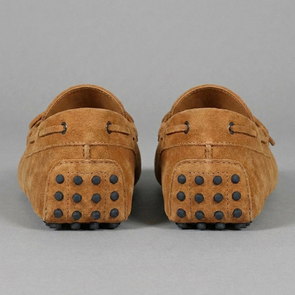 Tan Suede Ophelia Driving Loafers - AW24