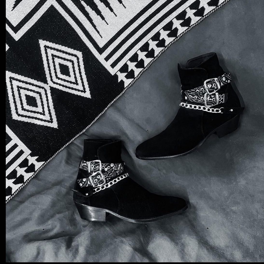 Height Increasing Black Italian Leather Cantane Slip On Jodhpur Boots