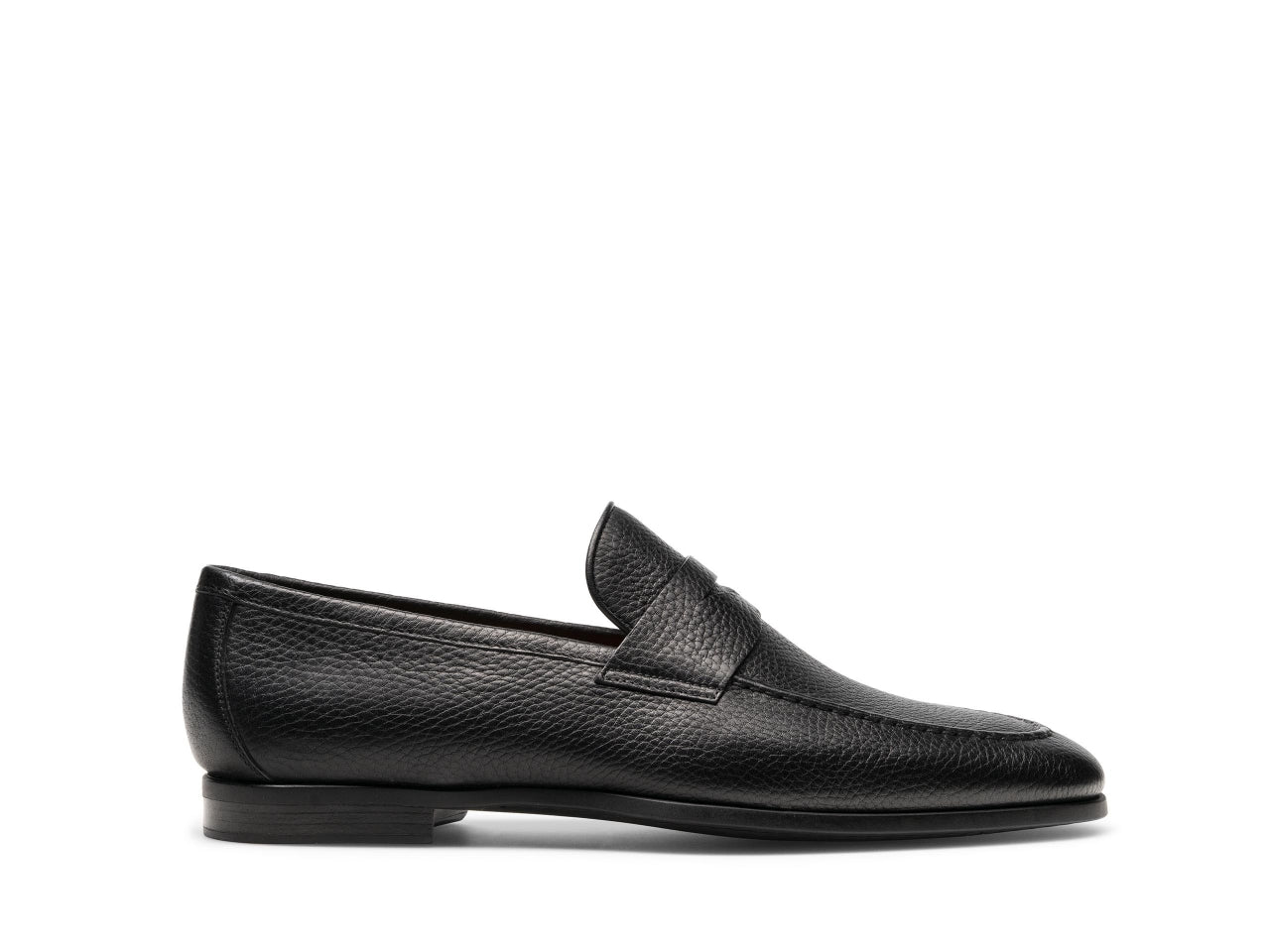 Tan Leather Mauson Penny Loafers