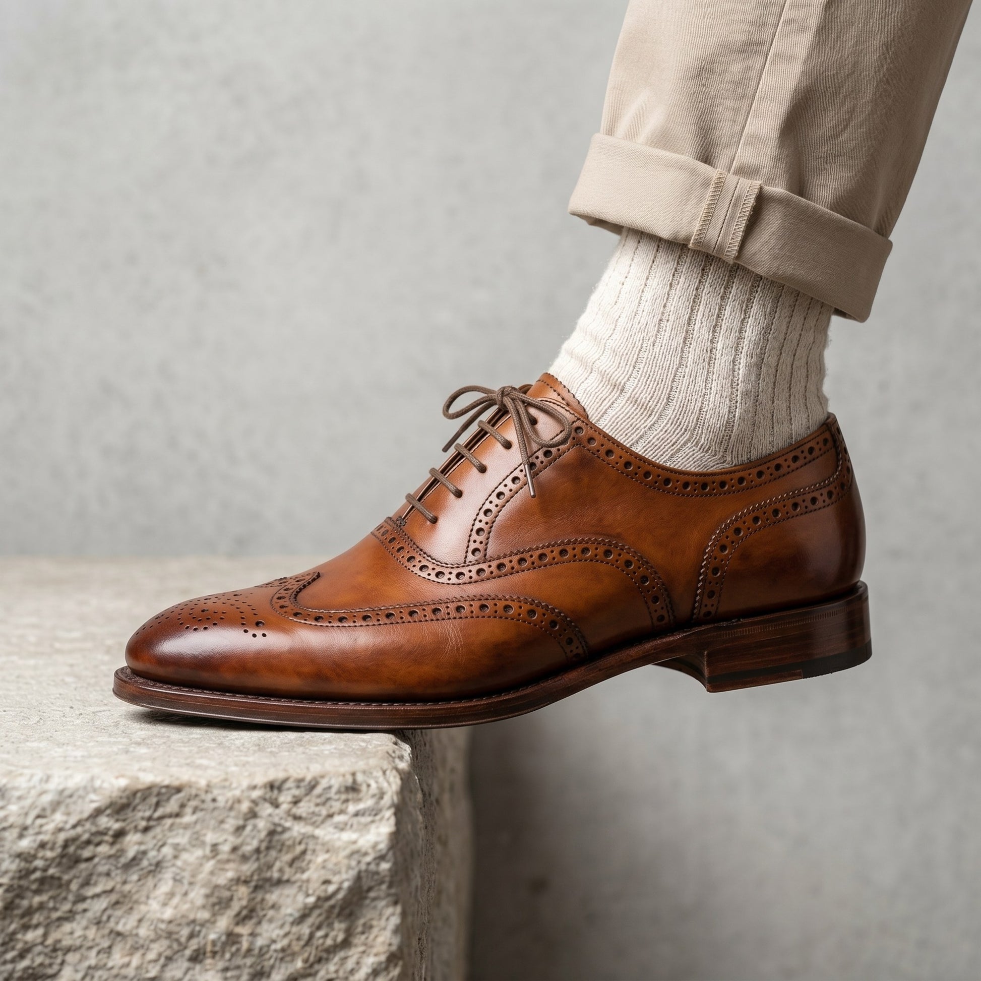 Luxury Edition - Artisian Made Brown Italian Leather Pisticci Jodhpur Boots