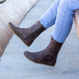 Brown Leather Eccellenza Barefoot Boot