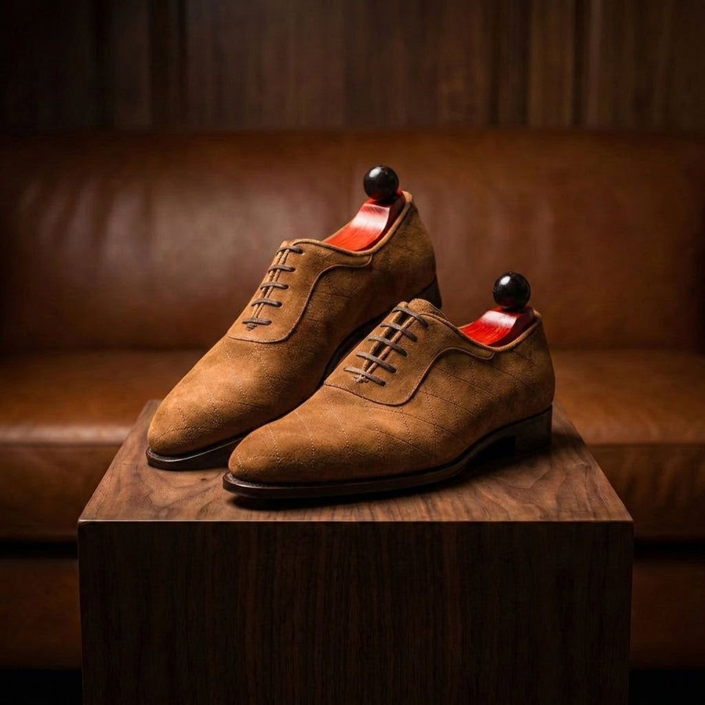 Tan Suede Copnor Oxfords