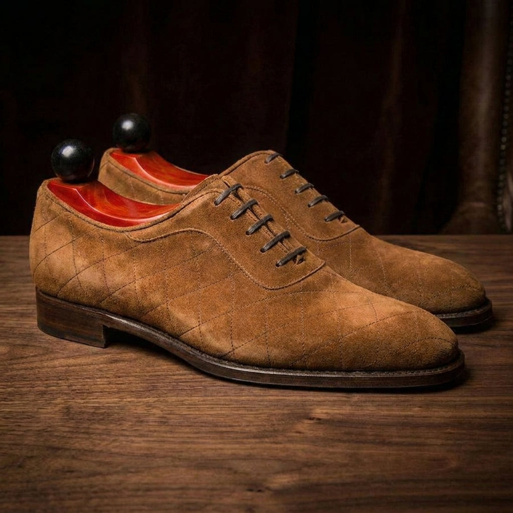 Tan Suede Copnor Oxfords