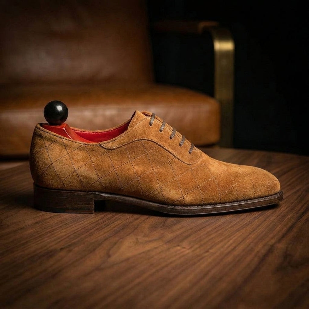 Tan Suede Copnor Oxfords
