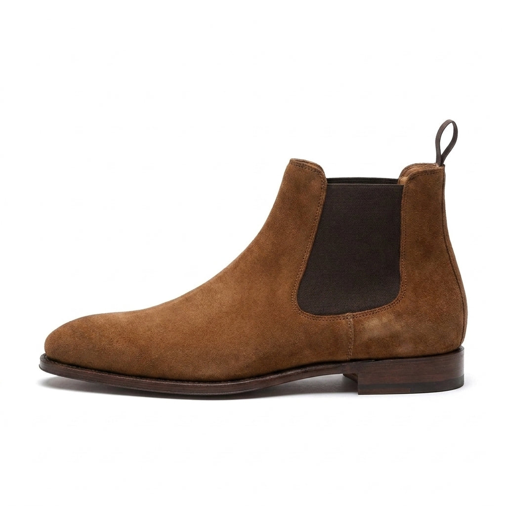 Tan Suede Toulouse Chelsea Boots
