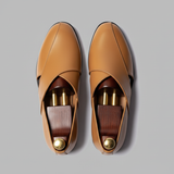 Tan Leather Tana Peshawari Loafers | Wedding Shoes for Groom | Shoes for Haldi Mehendi Sangeet