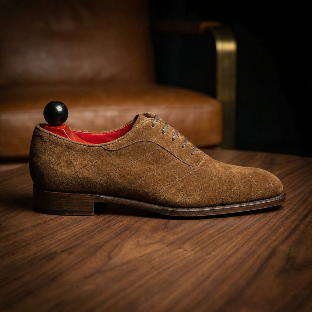 Tan Suede Copnor Oxfords