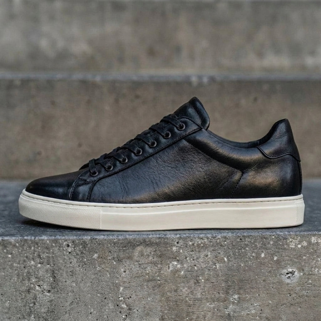 Brown Suede Leather Anthea Slip On Sneakers