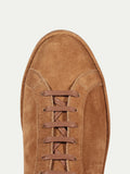Tan Suede Eirene Lace Up Sneakers