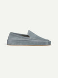 Light Blue Suede Freya Calm Loafers - AW24