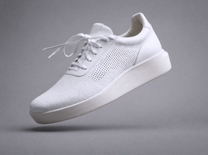 White Sports Newsara Lace Up Running Sneaker Shoes - Summer 2024 Collection