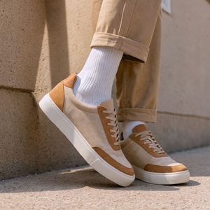 Tan Sport Pearl Kicks Sneaker  - Summer 2024 Collection