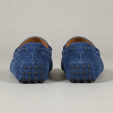 Blue Suede Ophelia Driving Loafers - AW24