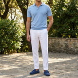 Blue Suede Ophelia Driving Loafers - AW24