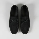 Black Suede Ophelia Driving Loafers - AW24