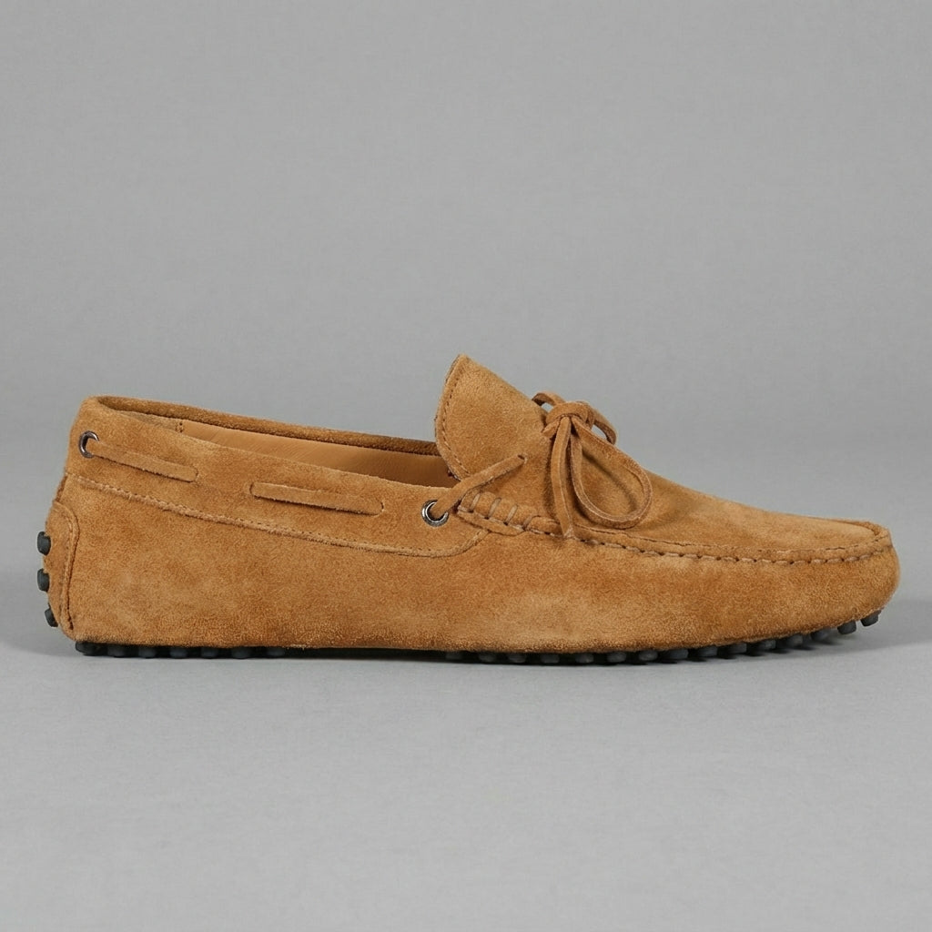 Tan Suede Ophelia Driving Loafers - AW24