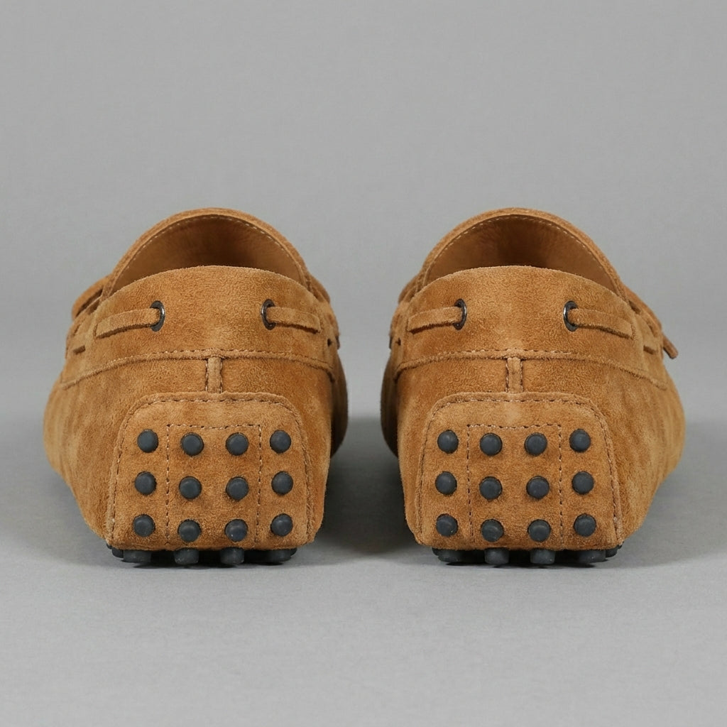 Tan Suede Ophelia Driving Loafers - AW24