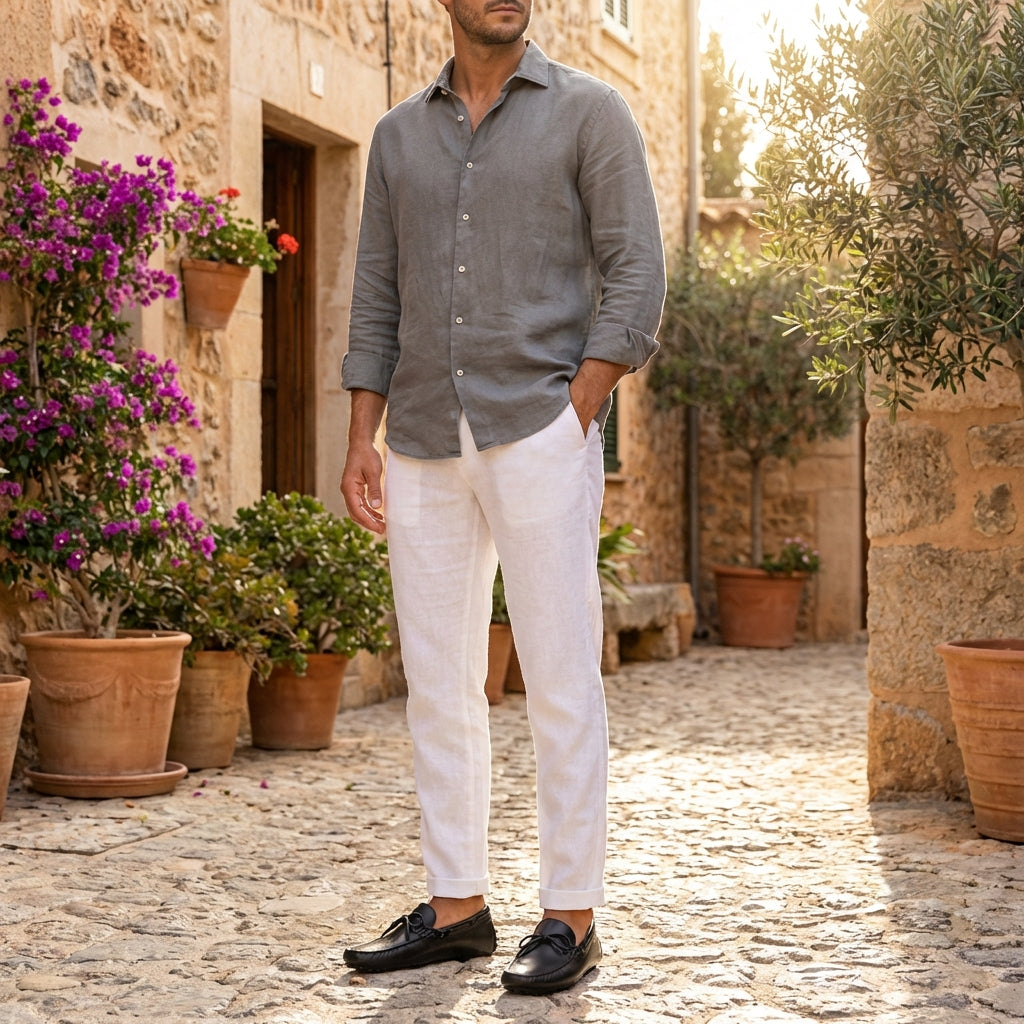 Black Leather Ophelia Driving Loafers - AW24