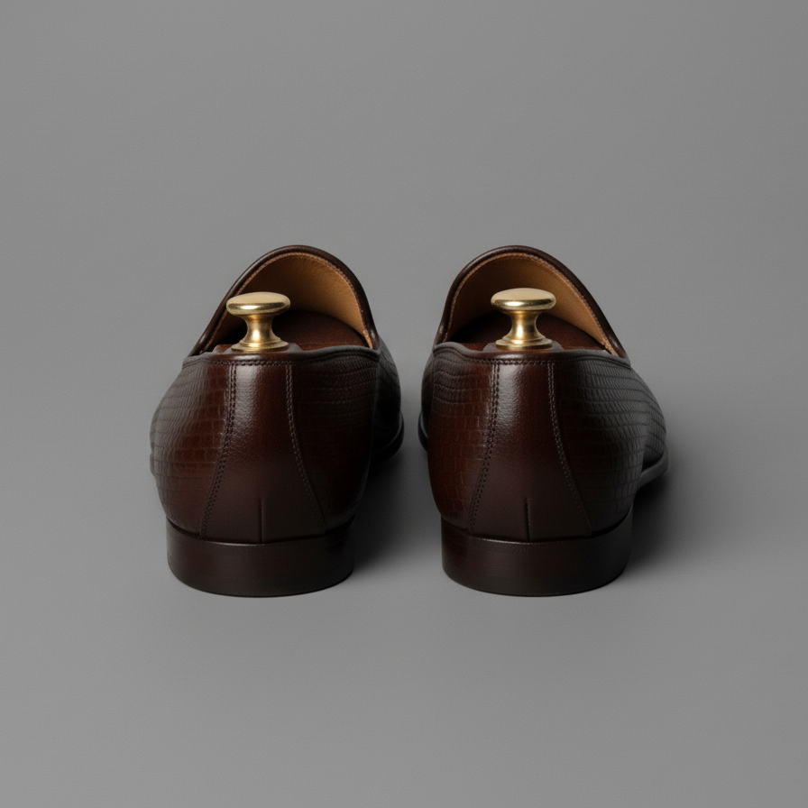 Burgundy Braided Leather Tana Peshawari Jutti Loafers | Wedding Shoes for Groom | Shoes for Haldi Mehendi Sangeet