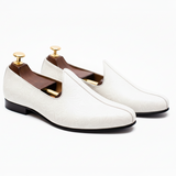 Burgundy Leather Tana Peshawari Jutti Loafers | Wedding Shoes for Groom | Shoes for Haldi Mehendi Sangeet