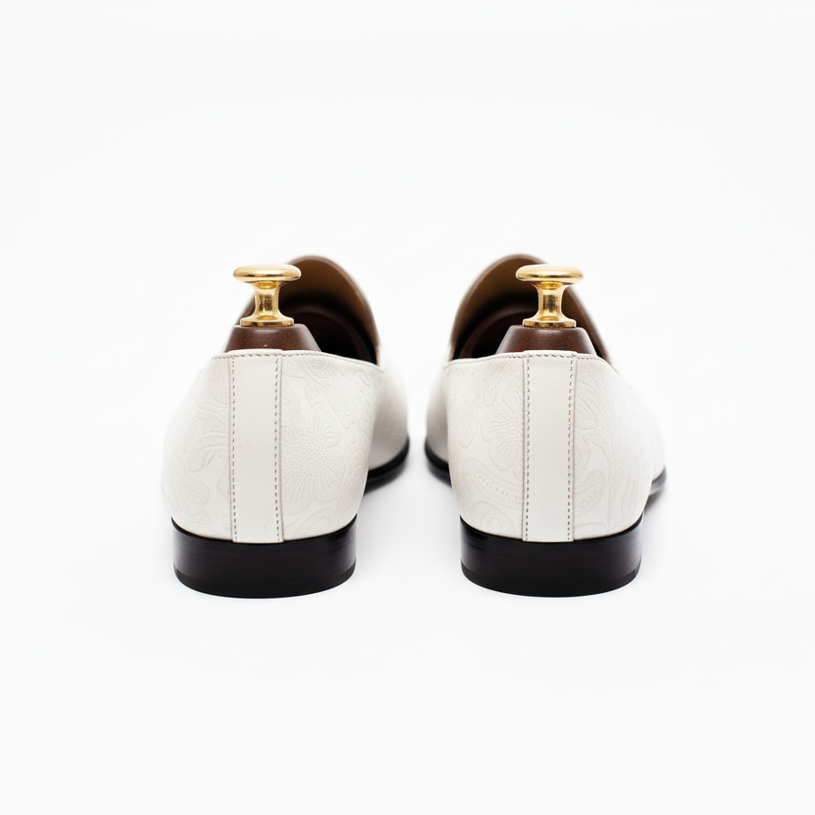 Burgundy Leather Tana Peshawari Jutti Loafers | Wedding Shoes for Groom | Shoes for Haldi Mehendi Sangeet