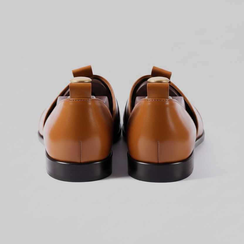Burgundy Leather Tana Peshawari Loafers | Wedding Shoes for Groom | Shoes for Haldi Mehendi Sangeet