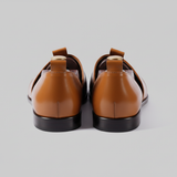 Burgundy Leather Tana Peshawari Loafers | Wedding Shoes for Groom | Shoes for Haldi Mehendi Sangeet