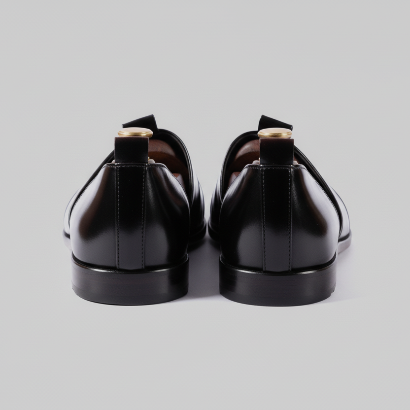 Burgundy Leather Tana Peshawari Loafers | Wedding Shoes for Groom | Shoes for Haldi Mehendi Sangeet