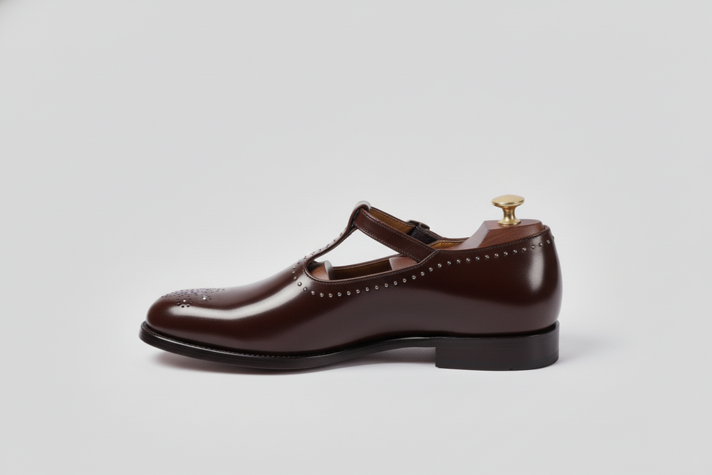 Brown Leather Tana Peshawari Loafers | Wedding Shoes for Groom | Shoes for Haldi Mehendi Sangeet