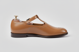 Tan Leather Tana Peshawari Loafers | Wedding Shoes for Groom | Shoes for Haldi Mehendi Sangeet