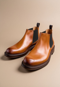 Tan Leather Grayson Chelsea Boot