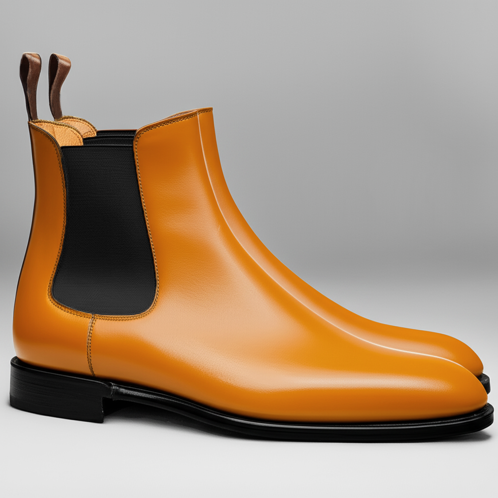 Tan Leather Celso Chelsea Boot