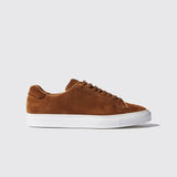 Tan Suede Logan Lace Up Sneakers 