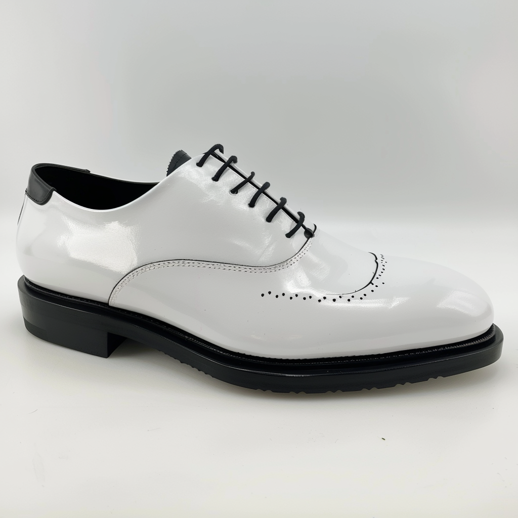 White Oreste Oxford Shoes