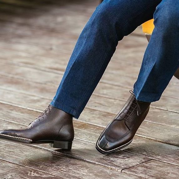 Tan Leather Streetwise Striders Fylde Lace Up Chukka Boots
