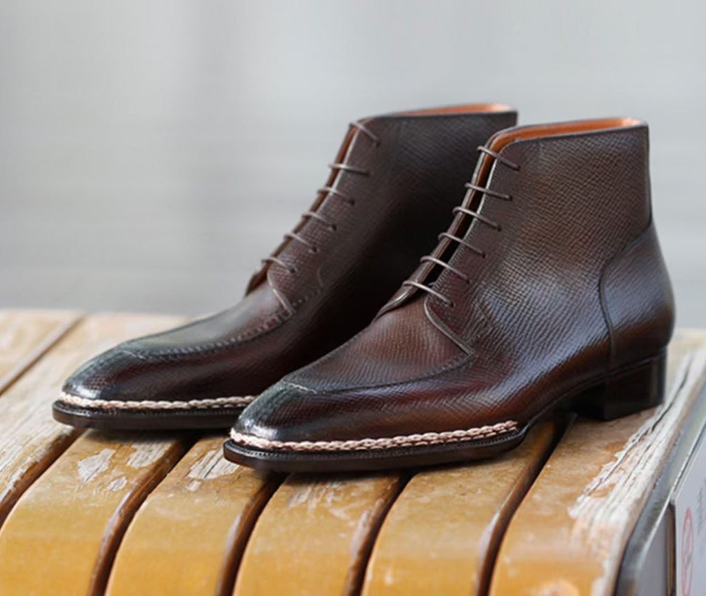 Tan Leather Streetwise Striders Fylde Lace Up Chukka Boots