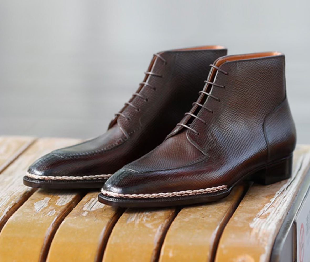 Tan Leather Streetwise Striders Fylde Lace Up Chukka Boots