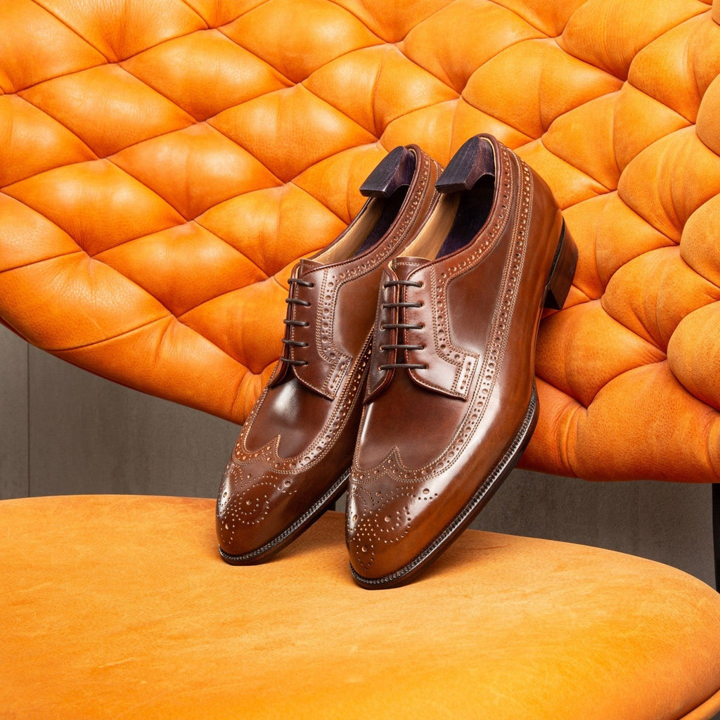 Tan Leather Church's Consul Oxford Shoes