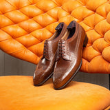 Tan Leather Church's Consul Oxford Shoes