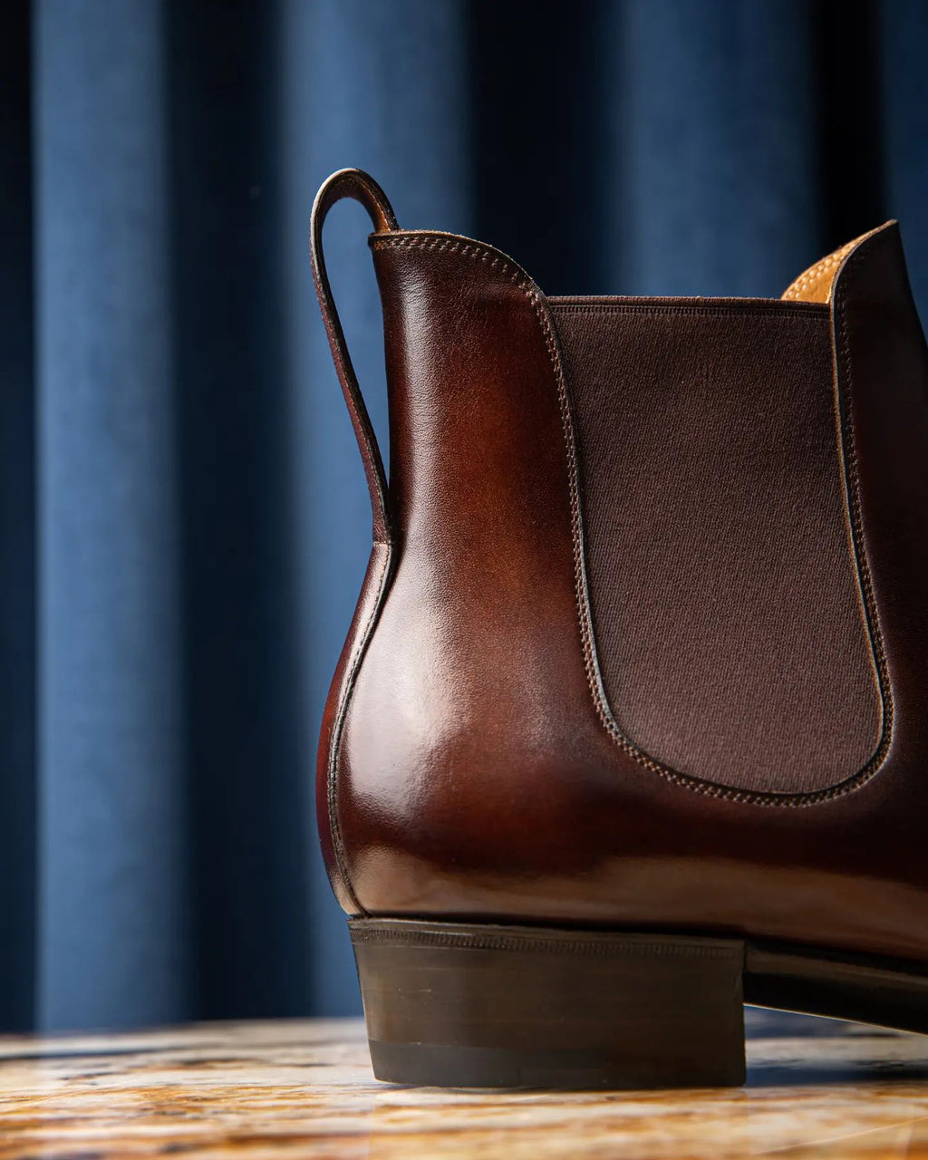 Brown Leather Belgrave Slip-On Chelsea Boots - Summer 2024 Collection