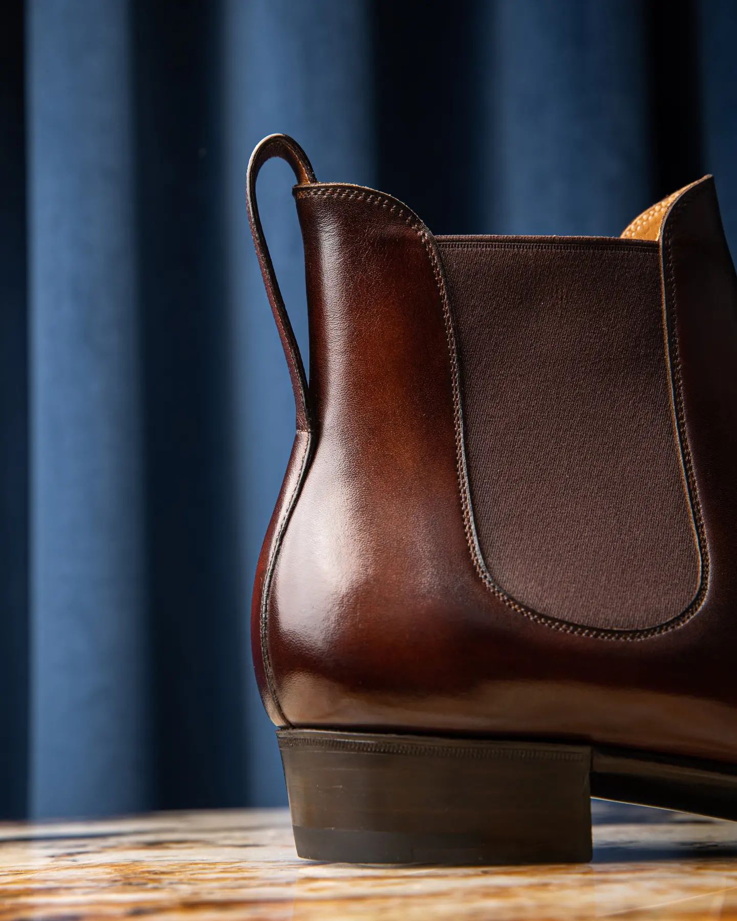 Brown Leather Belgrave Slip-On Chelsea Boots - Summer 2024 Collection