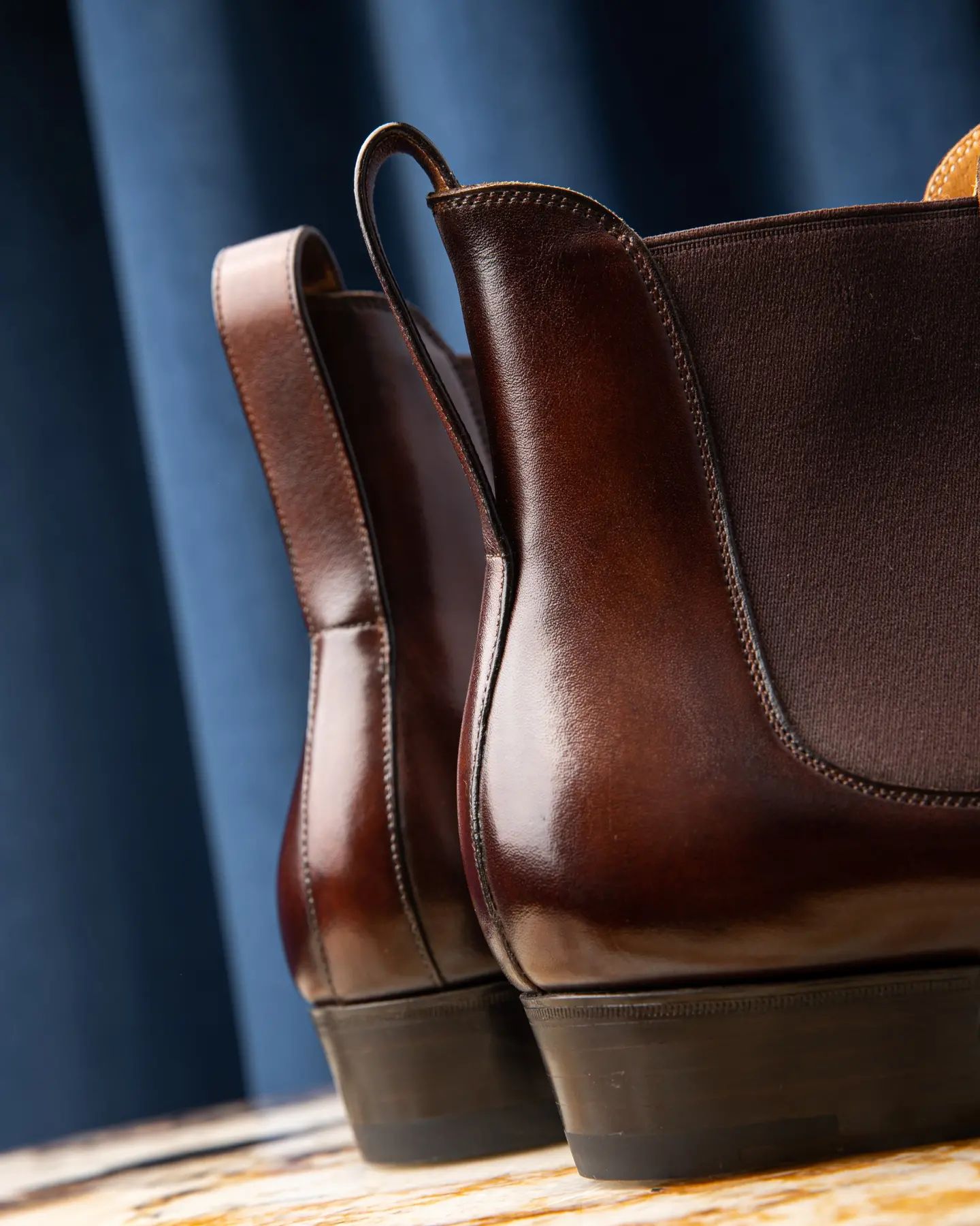 Brown Leather Belgrave Slip-On Chelsea Boots - Summer 2024 Collection