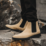 Beige Suede Bruno Chelsea Boot