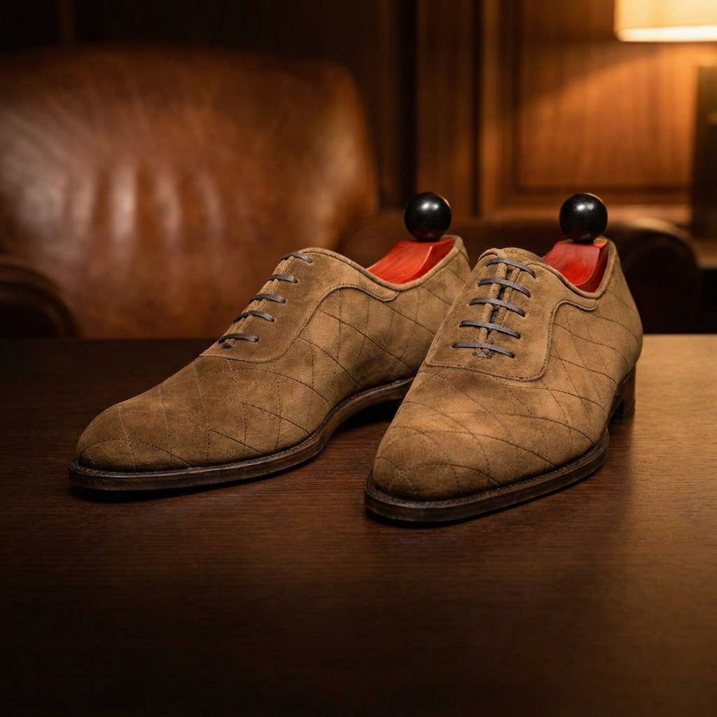 Tan Suede Copnor Oxfords
