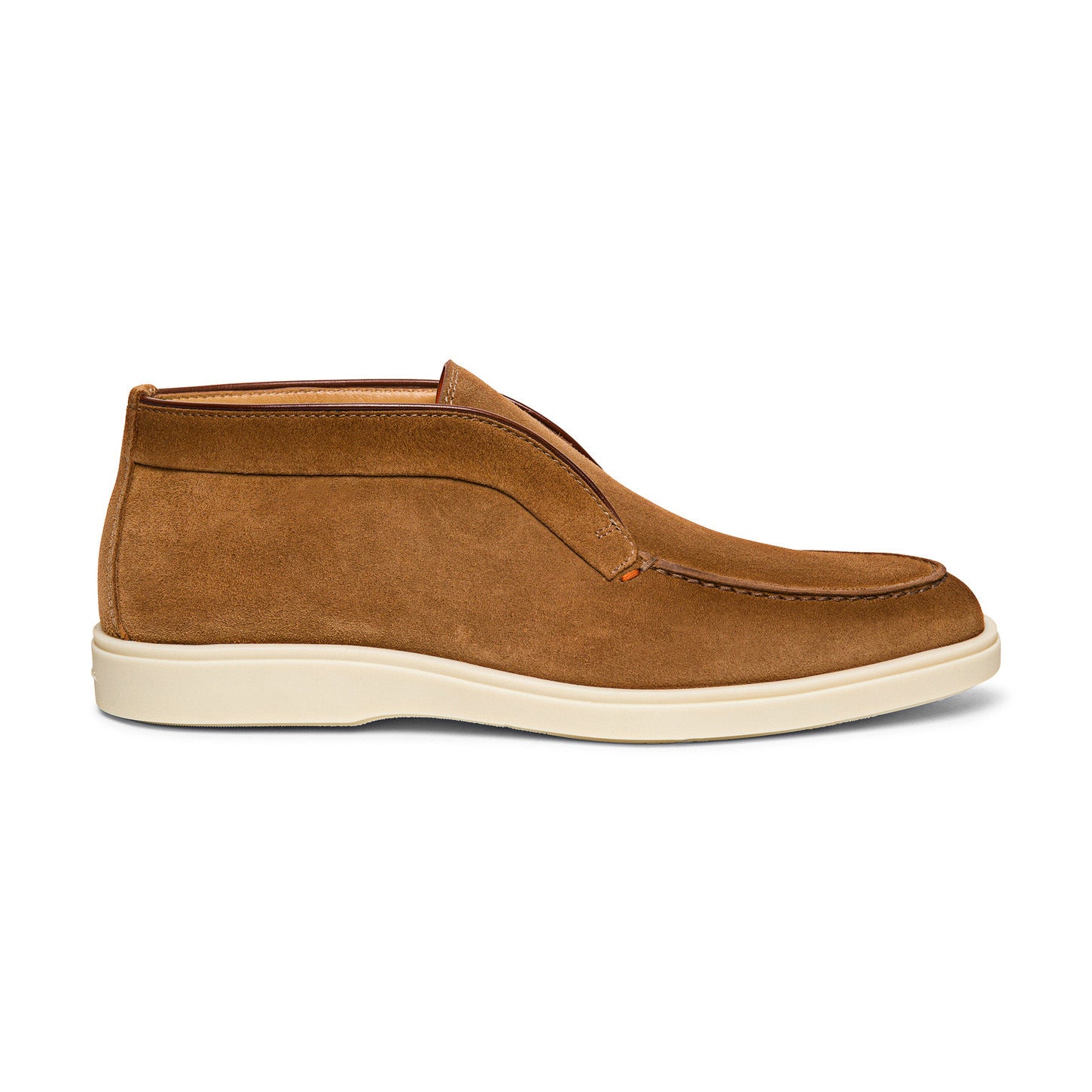 Tan Suede Ariadne City Half Boots 