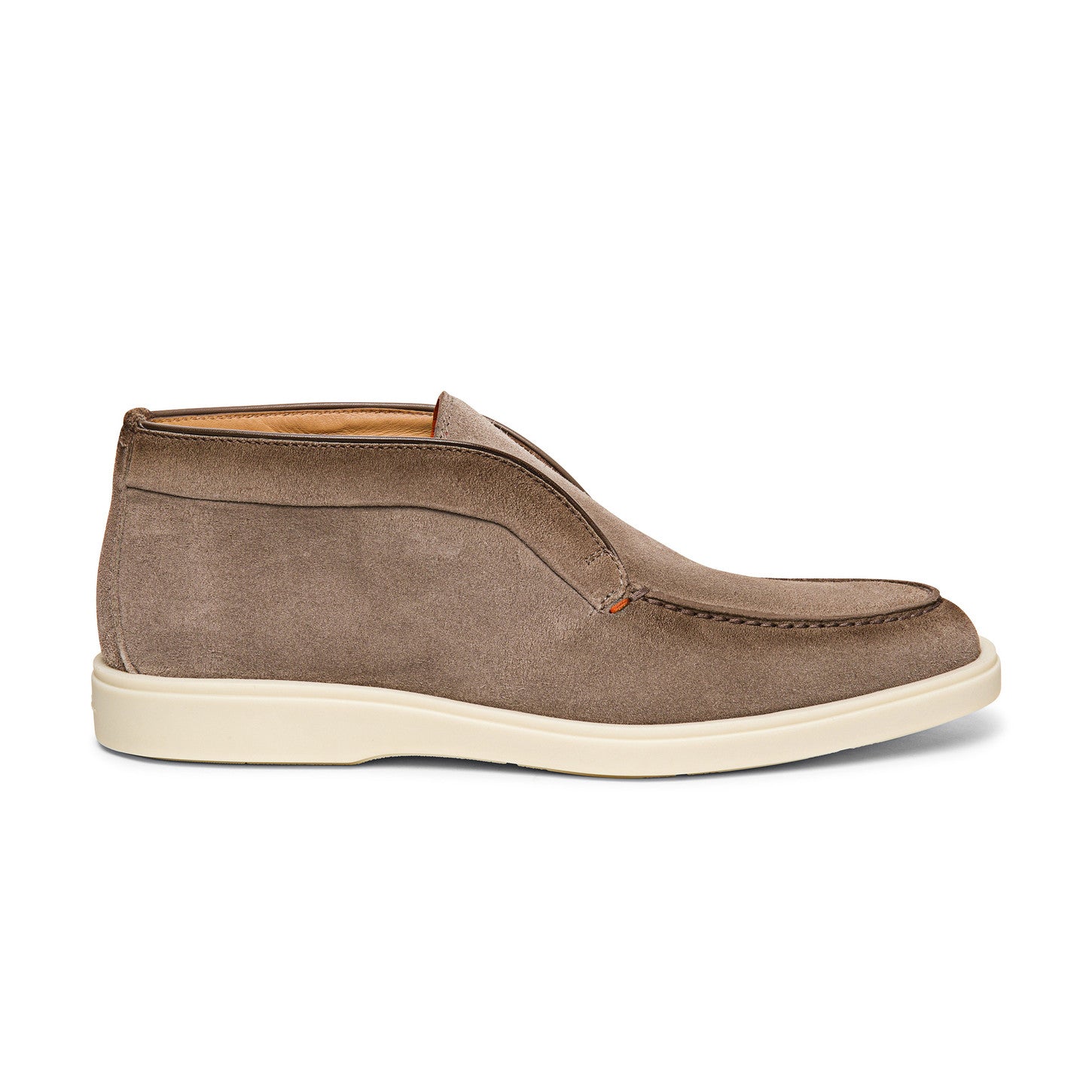 Grey Suede Ariadne City Half Boots