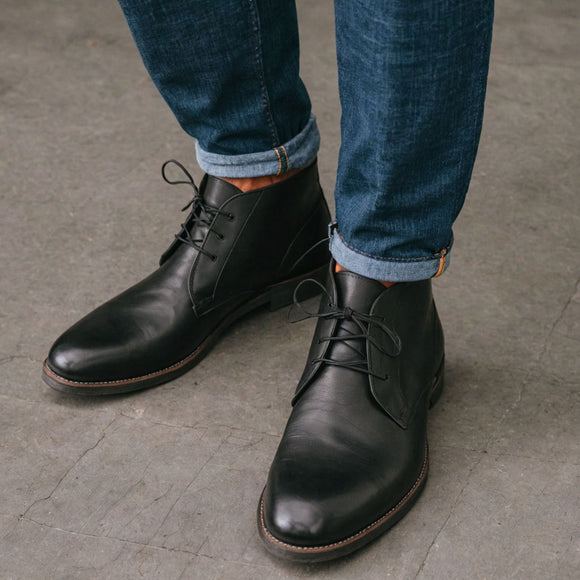Jeans Desert Boot Black Leather Leather Clarks Desert Boot Denim Clarks Originals Leather Desert