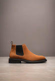 Tan Suede Leather Grayson Chelsea Boot